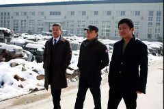 福寿园国际集团组团踏雪来访，，，浙江008PG国际赢盛赞