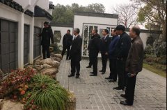 张家口市民政局向导一行认真考察008PG国际集团