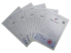 008PG国际五款墓碑获外观设计专利证书